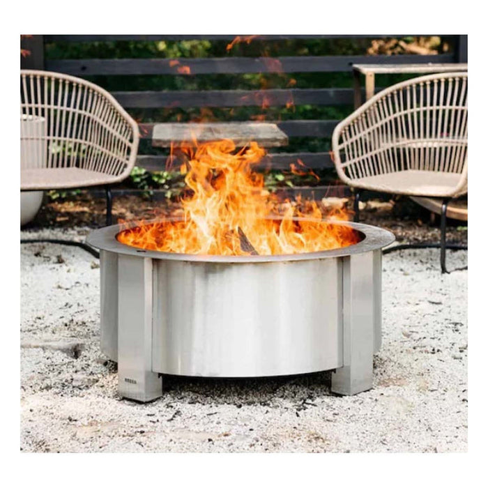 Breeo X Series Smokeless Firepit 30" - Stainless Steel - 47320