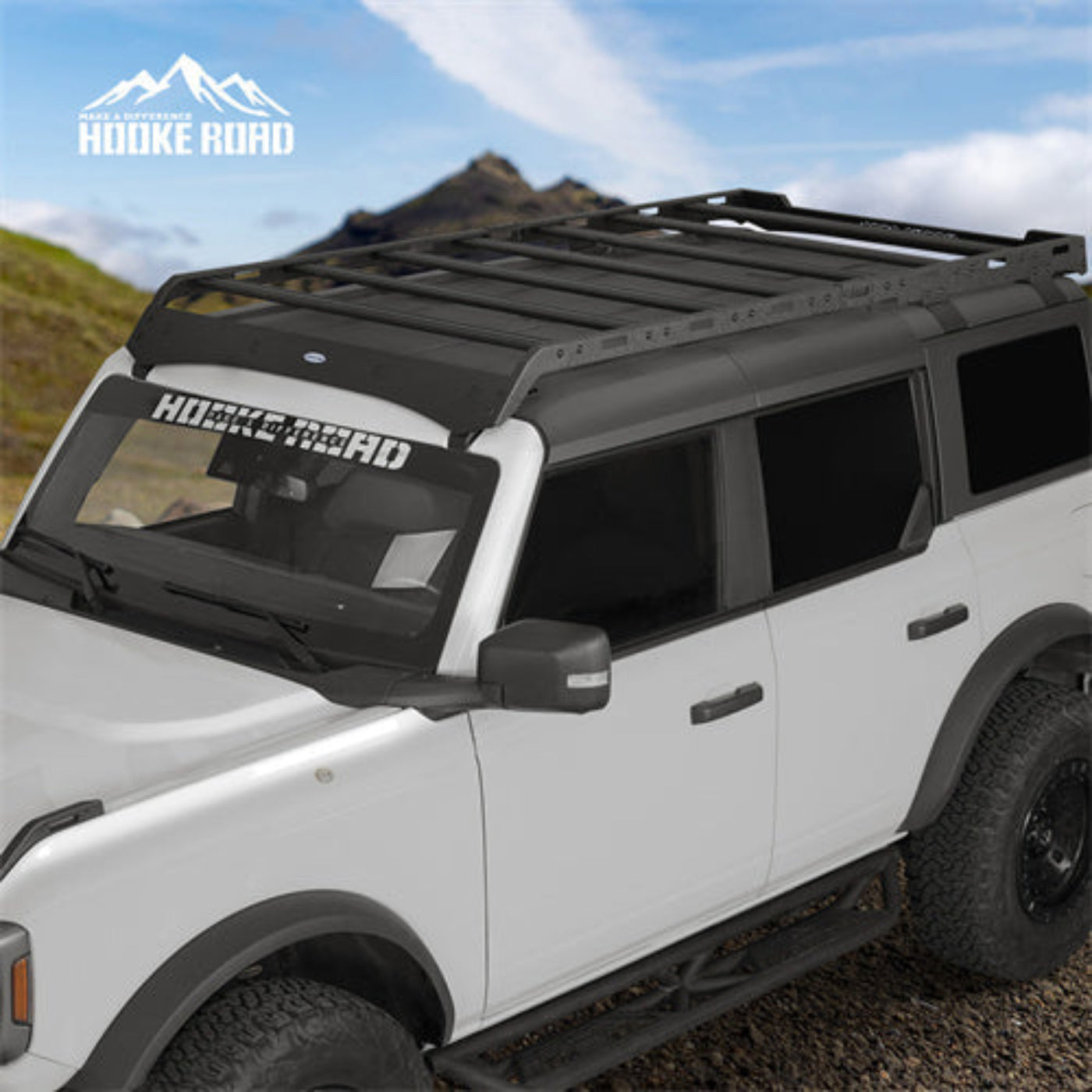 Bronco Discovery Roof Rack (Ford 21-25 4-Door Hardtop) - Hooke Road - HE.8906-S