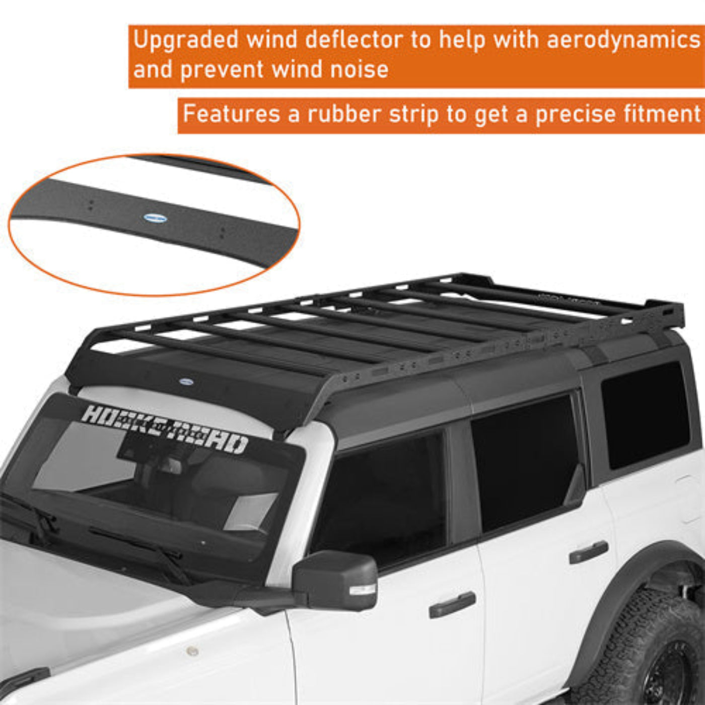Bronco Discovery Roof Rack (Ford 21-25 4-Door Hardtop) - Hooke Road - HE.8906-S