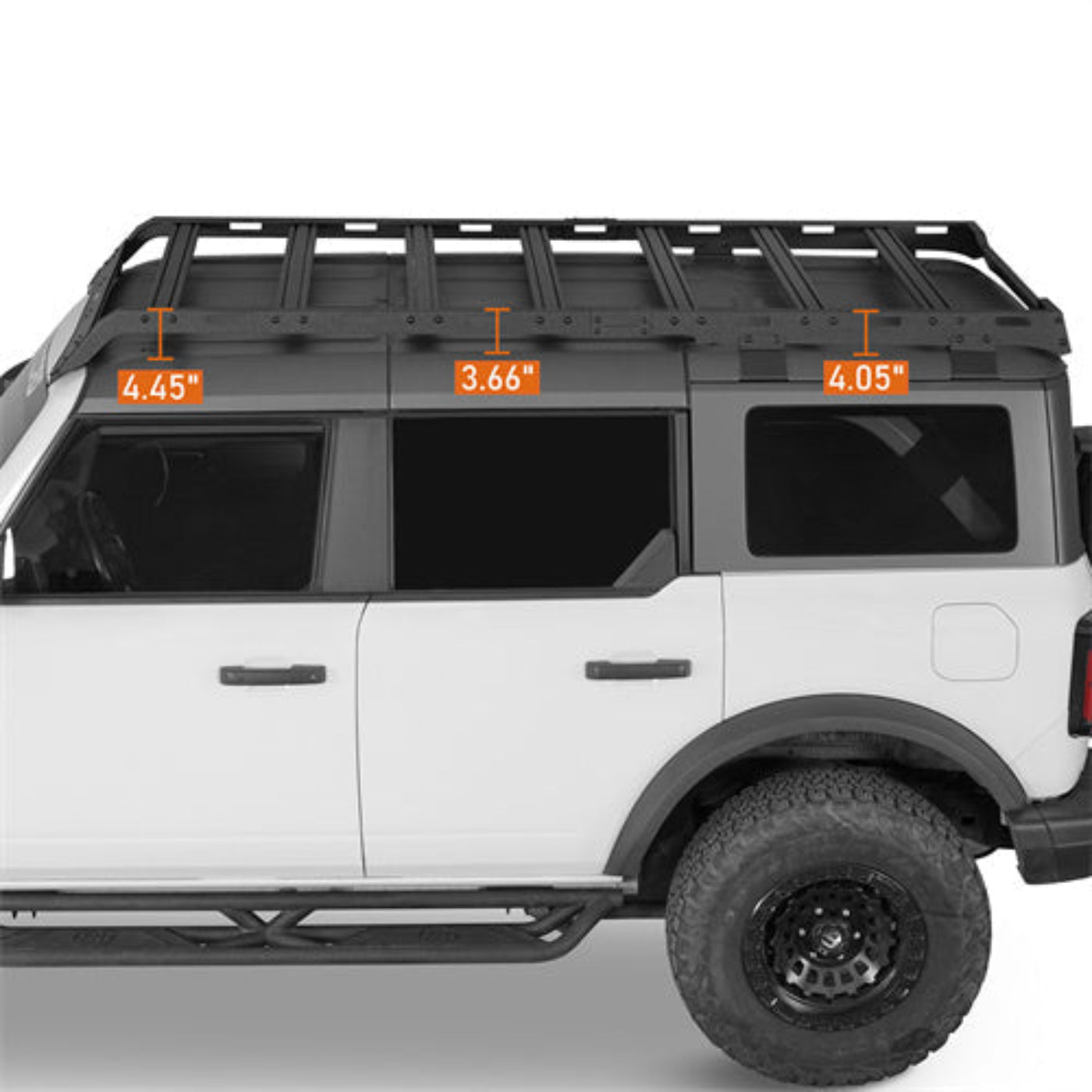 Bronco Discovery Roof Rack (Ford 21-25 4-Door Hardtop) - Hooke Road - HE.8906-S