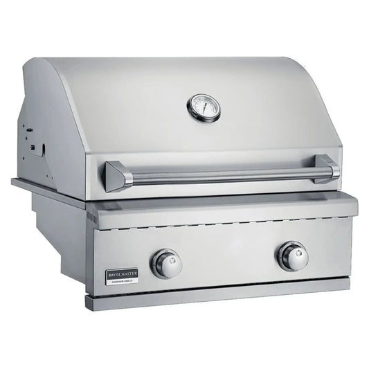 Broilmaster B-Series Basic Edition 25-Inch 3-Burner Premium Natural Gas Grill in Stainless Steel  - BSB253NLN
