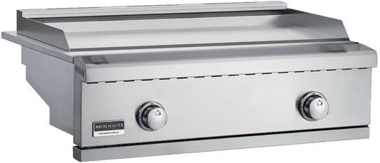 Broilmaster B-Series 32-Inch 2-Burner Propane Gas Griddle in Stainless Steel  - BSB322GP