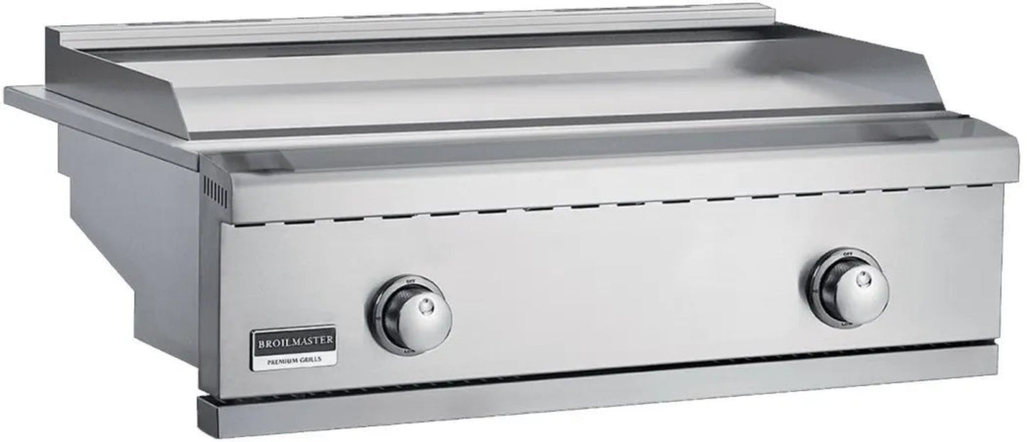 Broilmaster B-Series 32-Inch 2-Burner Propane Gas Griddle in Stainless Steel  - BSB322GP
