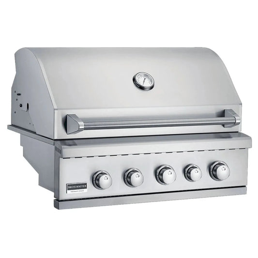 Broilmaster B-Series 32-Inch 4-Burner Premium Natural Gas Grill in Stainless Steel  - BSB324NLN