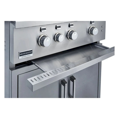 Broilmaster G-Series 42-Inch 4-Burner Premium Natural Gas Grill in Stainless Steel  - BSG424N