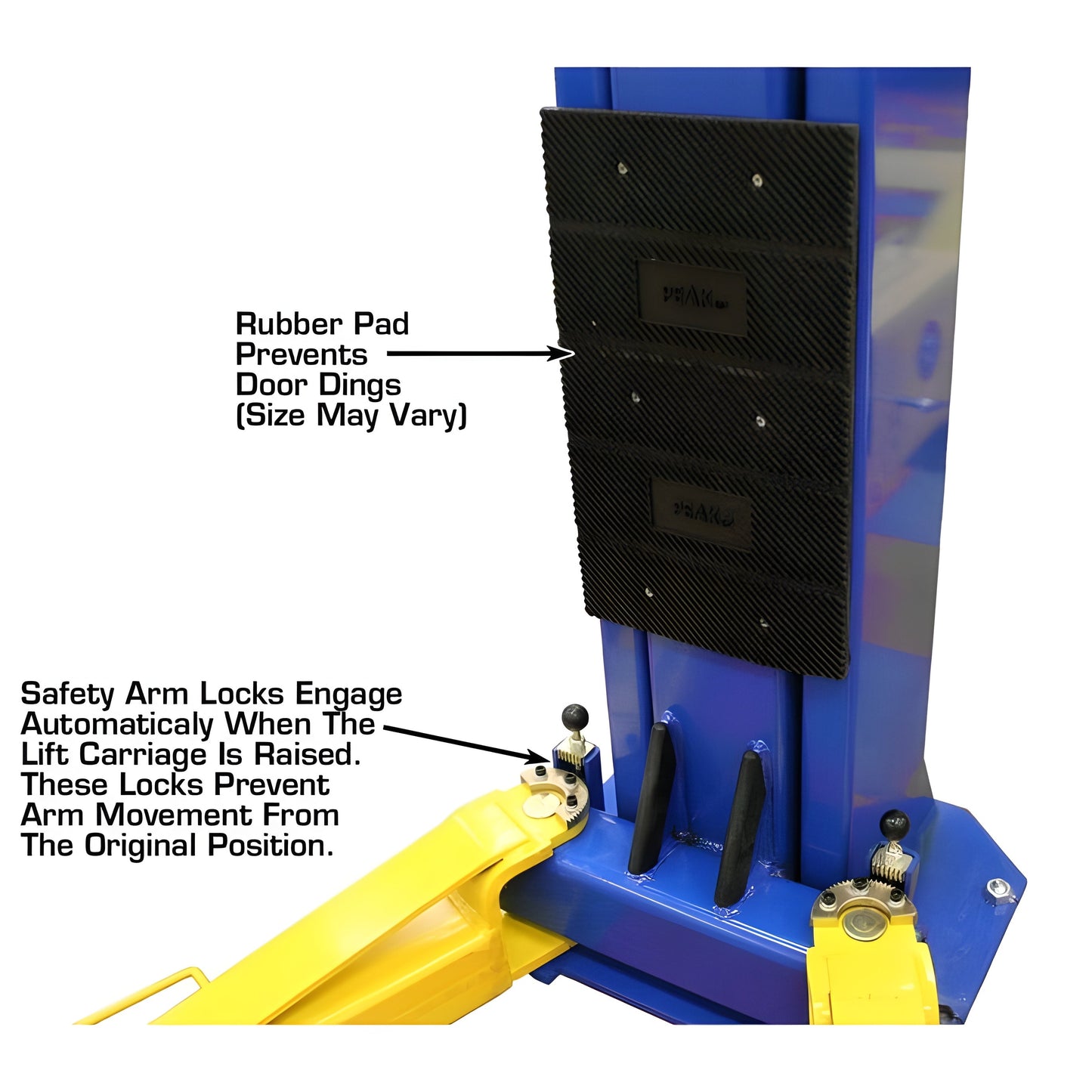 Atlas OHX10000X 10,000 lb Extra Tall 2-Post Lift - ATEATTD-OHX10000X-FPD