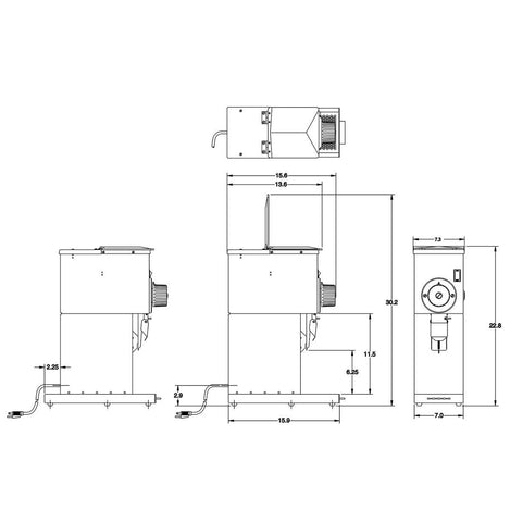 Bunn G1 1 Lb. Bulk Coffee Grinder - 22104.6007