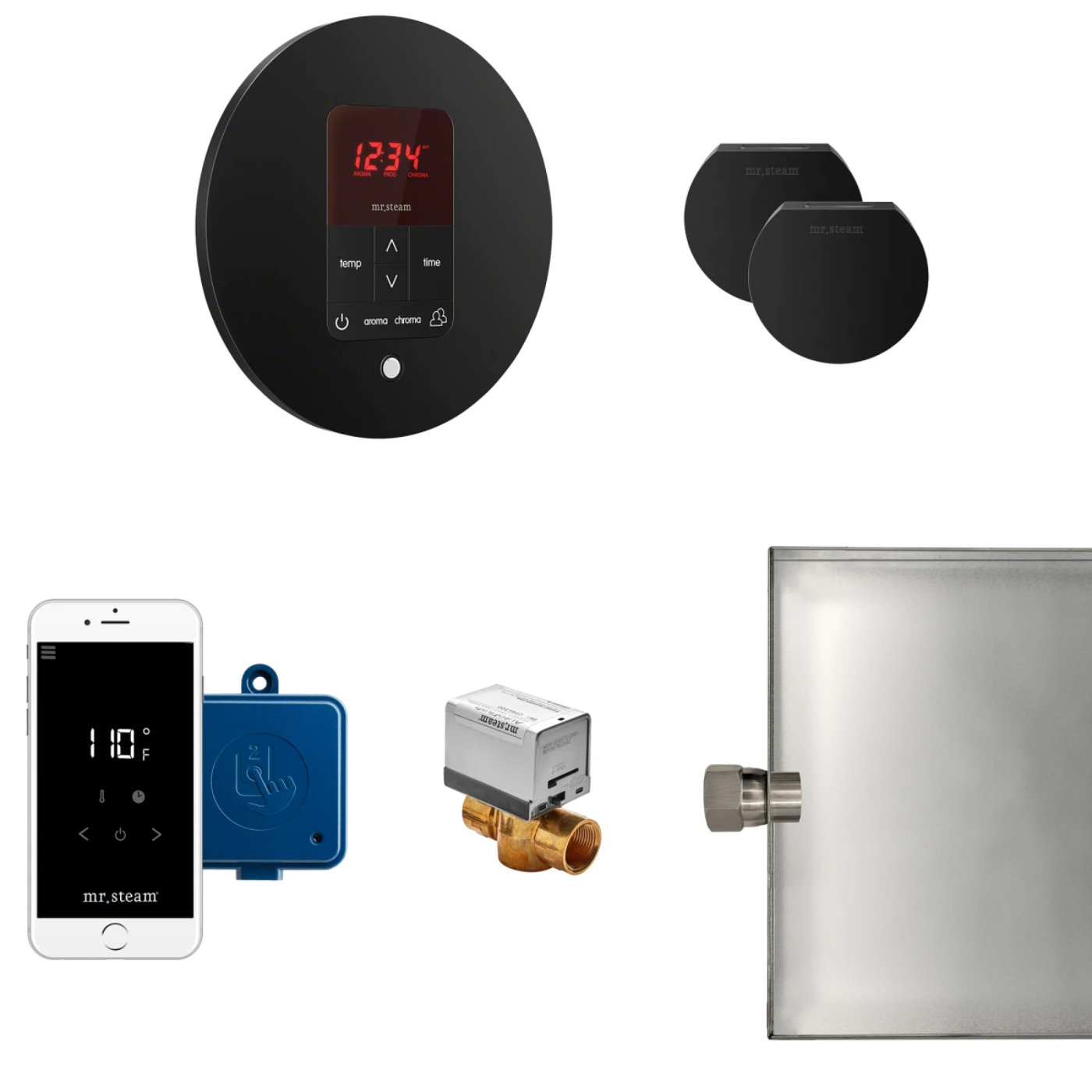 M. Stream Butler 2 Linear Package Round Matte Black - BUTLERL2RMB