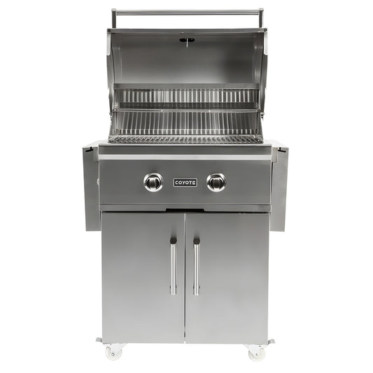 Coyote C-Series 28" Grill w/Cart, 2 Burner - C1C28