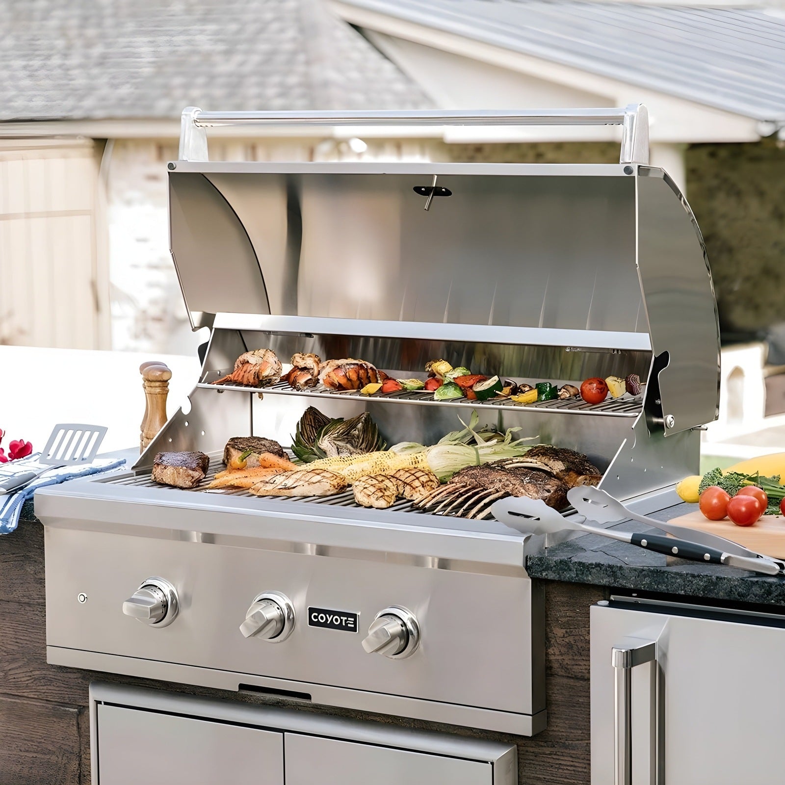 Coyote C-Series 34" Grill 3 Burner - C2C34