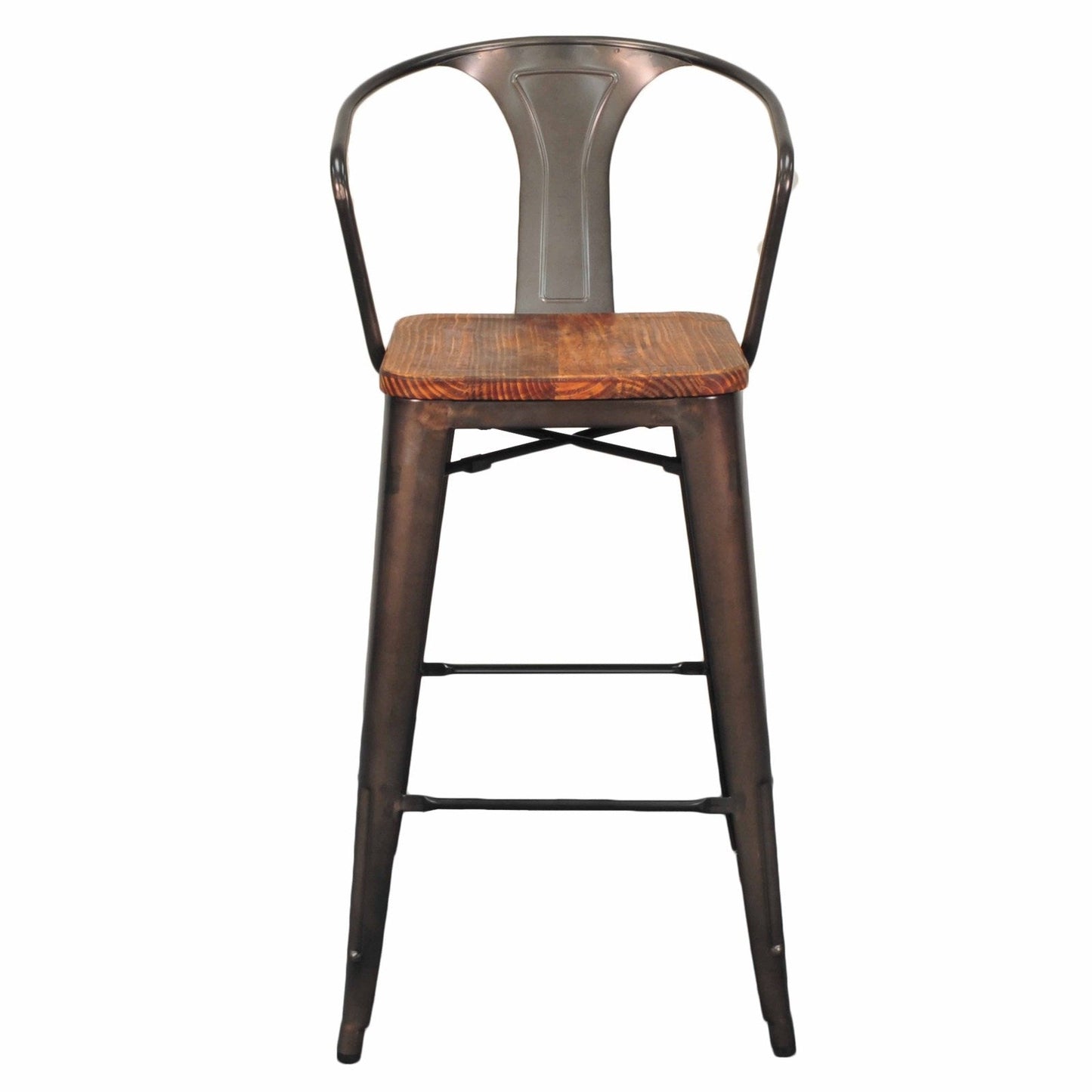 New Pacific Direct Metropolis Metal Bar Stool, (Set of 4) -  938544-GM