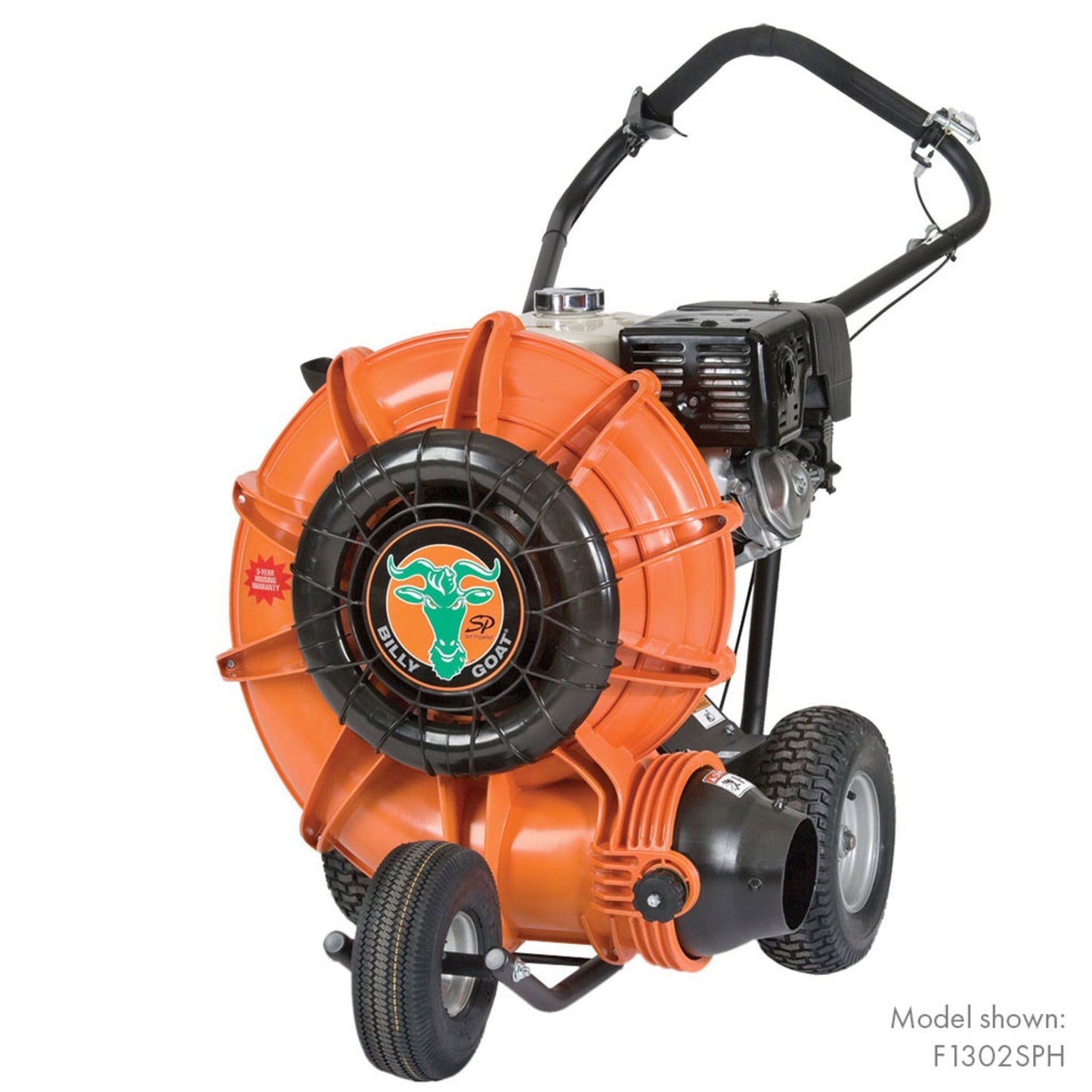 Billy Goat F1302SPH Force Wheeled Blower Self Propelled Honda 393cc Engine - BIQW-F1302SPH