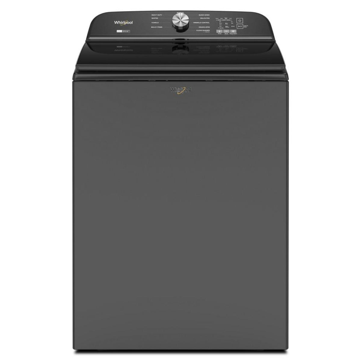 WHIRLPOOL WTW6157PB 5.2-5.3 Cu. Ft. Whirlpool® Top Load Washer with Removable Agitator - WTW6157PB-KT