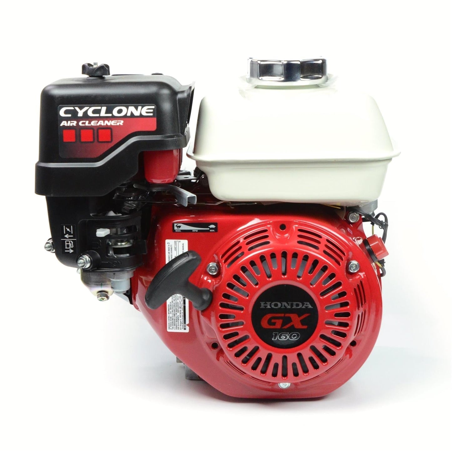 Honda Horizontal Engine with Cyclonic Air Filter - HDA,GX160-QC9