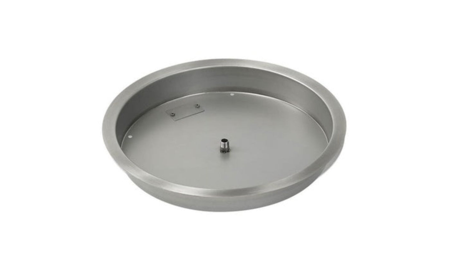 13" Stainless Steel Burner Pan - 570-13