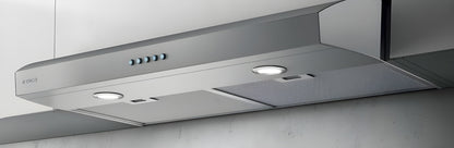 Elica - ALLASIO (Stainless) - Comfort - 30" W x 20" D x 4 3/4" H, Stainless  - UNDERCABINET HOODS | EAL330S1