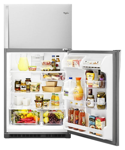WHIRLPOOL 33-inch Wide Top Freezer Refrigerator - 20 cu. ft. - WRT311FZDM-KT