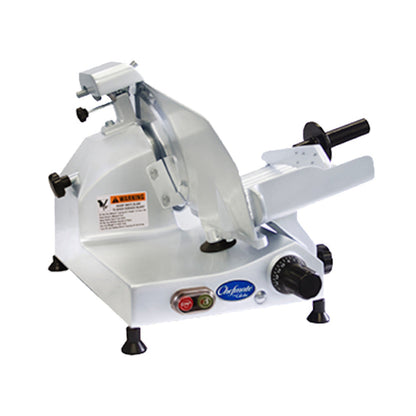 Globe Chefmate 9" Manual Gravity Feed Slicer - 1/4 HP - GLC9