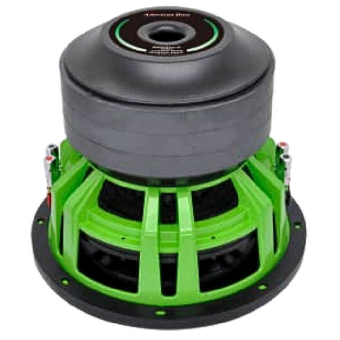 American Bass Godzilla Green/Black 18" Dual 2 Ohm 12000W Peak Sub - AB-GODZILLA-18-D2