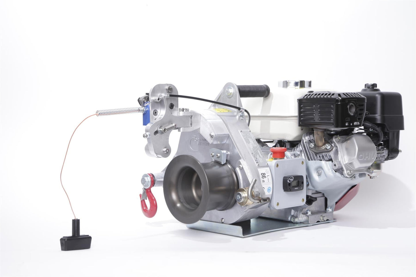 Portable Winch PCH2000 Gas-Powered Pulling/Lifting Winch GX160 - PW,PCH2000