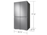 Samsung 29 cu. ft. Smart 4-Door Flex™ Refrigerator w/ Family Hub & Dual Ice – RF29A9071SR-KT