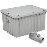 Canplas 50 GPM Grease Interceptor - 100 lb. Capacity Min., 3" Connection - 3950A03