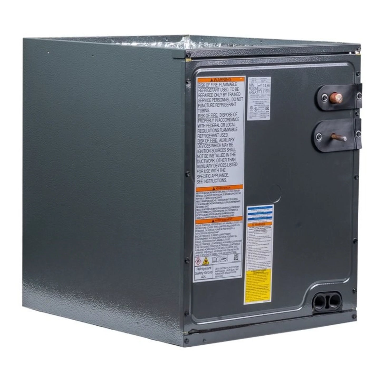 GOODMAN 2 Ton 13.4 SEER2 80% AFUE 60,000 BTU Gas Furnace and R32 Air Conditioner System - Upflow - AQ-GR9T800603BN