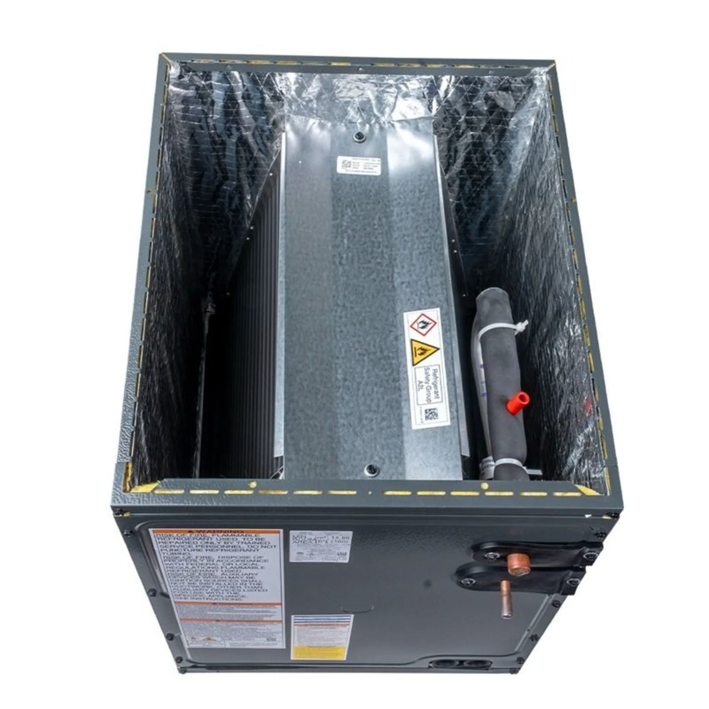 GOODMAN 2 Ton 13.4 SEER2 80% AFUE 60,000 BTU Gas Furnace and R32 Air Conditioner System - Upflow - AQ-GR9T800603BN
