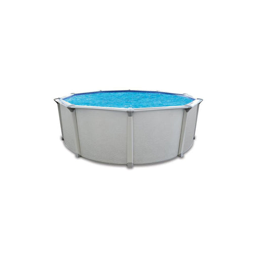 Aquarian Pools Fuzion Series 24 Feet x 52 Inch Round Above Ground Swimming Pool - 179857