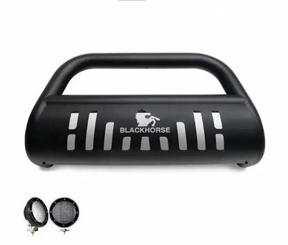Black Horse CBB-JEB9001SP-PLFB Bull Bar Kit - BLKBBJEB9001B