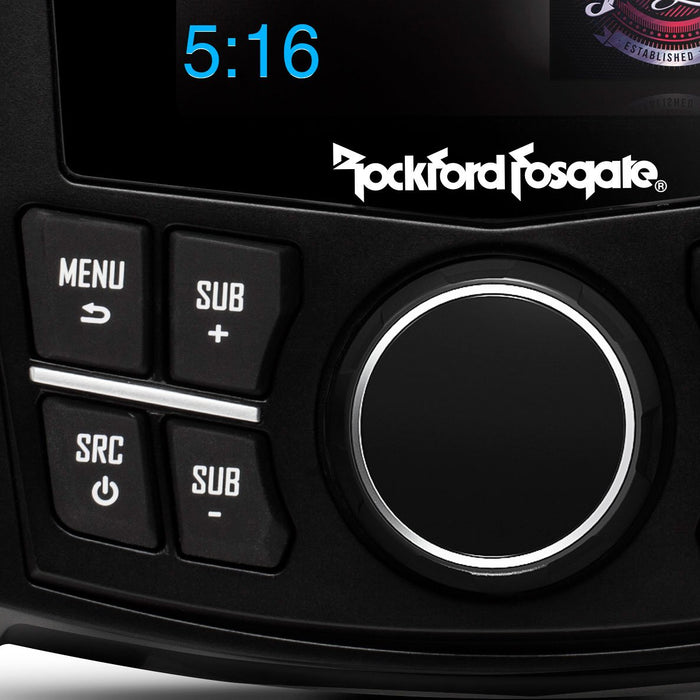 Rockford Fosgate PMX-3 Punch ATV Boat Satellite Digital Media Receiver 2 Pack - 194183