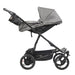 Mountain Buggy Duet Luxury Herringbone Double Stroller - With Carrycot Plus Bundle - DUETPR-v3-75, CCPD-V3-2-75