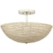 Jamie Young January NEW Tsunami Semi Flush Mount - 5TSUN-FMNA