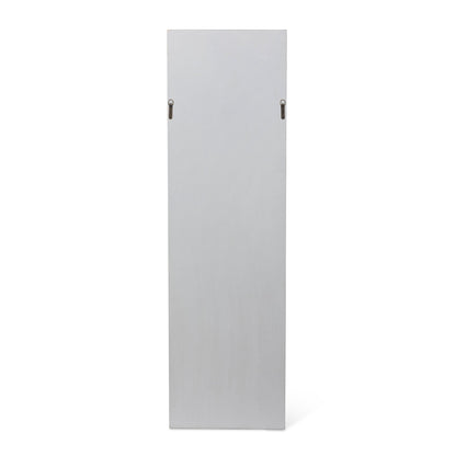 Park Hill Collection Aged Grey Wall Panel - Distressed Slate Finish, Art Nouveau Design for Stunning Layered Decor - EWR90453