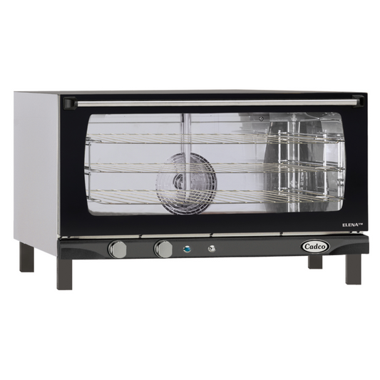 Cadco XAF-183 Electric Countertop Convection Oven - Accommodates 3 Full-Size Sheet Pans - CDXAF183
