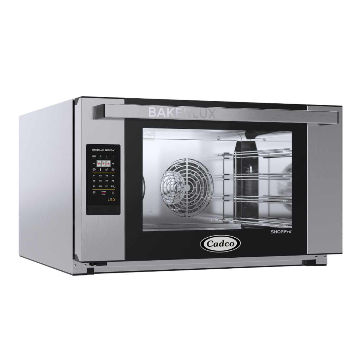 Cadco XAFT-04FS-LD Full-Size Bakerlux LED Heavy-Duty Convection Oven - CDXAFT04FSLD