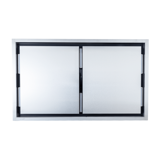 Proline PLFI - 42-Inch Ceiling Flush Mount Range Hood, 1200 CFM | Stainless Steel Finish - PLFI Flush Mount Island Pro.42