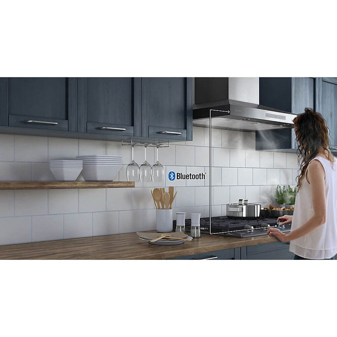 SAMSUNG NA36N6555TS 36" Smart Gas Cooktop with Illuminated Knobs in Stainless Steel - NA36N6555TS-KT