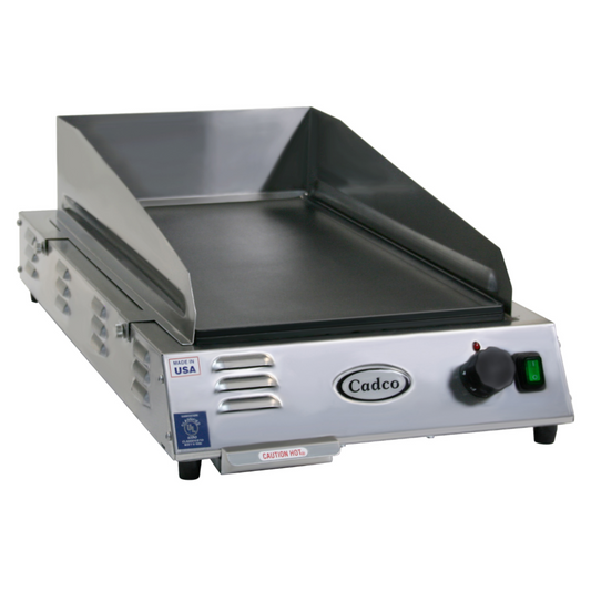 Cadco CG-5FB Medium Duty 16" Electric Griddle with Front to Back Design - CDCG5FB