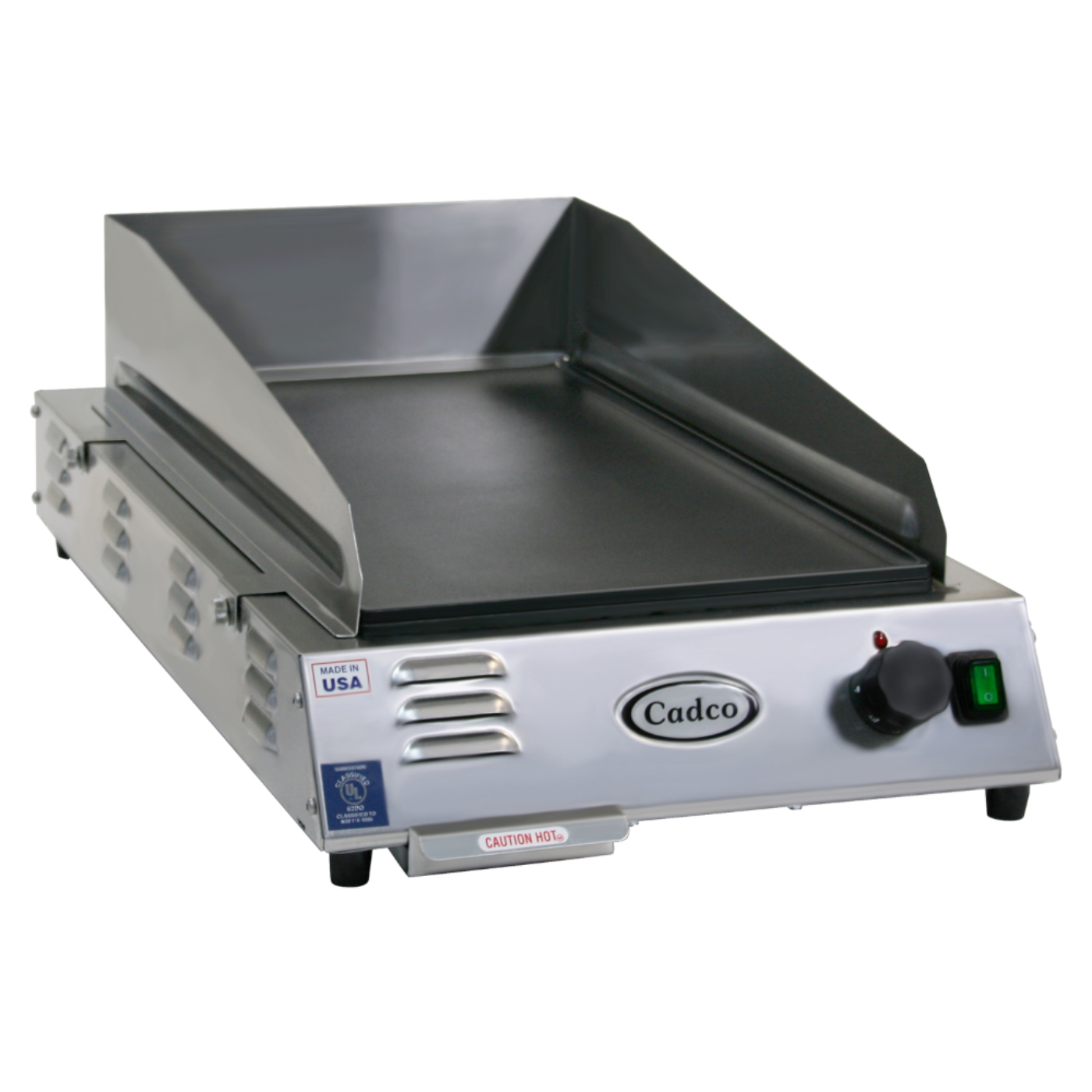 Cadco CG-5FB Medium Duty 16" Electric Griddle with Front to Back Design - CDCG5FB