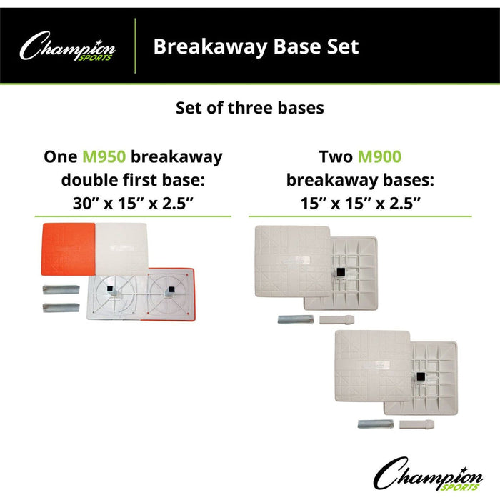 Champion Sports Breakaway Base Set - M905SET