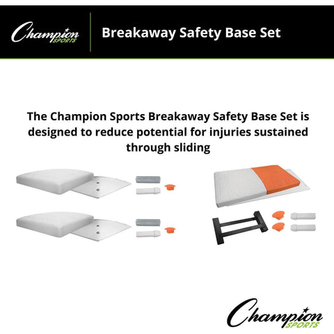 Champion Sports Breakaway Safety Base Set - M1010SET