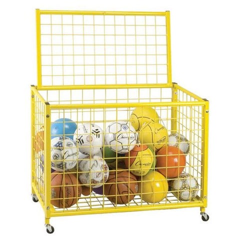 Champion Sports Full Size Lockable Ball Storage Locker - LRCL