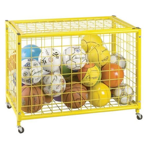 Champion Sports Full Size Lockable Ball Storage Locker - LRCL