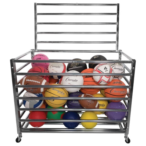 Champion Sports Heavy Duty Lockable Ball Storage Locker Cage - LBCXX