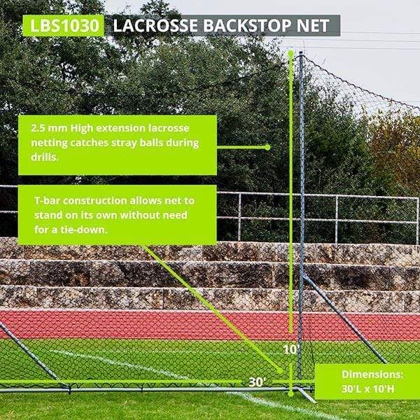 Champion Sports Lacrosse Backstop Net - LBS1030