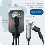 ChargePoint Home Flex Level 2 WiFi NEMA 14-50 Plug Electric Vehicle EV Charger - 235145