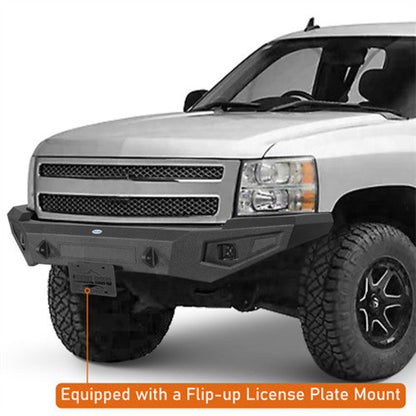 07-13 Chevy Silverado 1500 Front Bumper 2nd Generation - Hooke Road - HE.9033