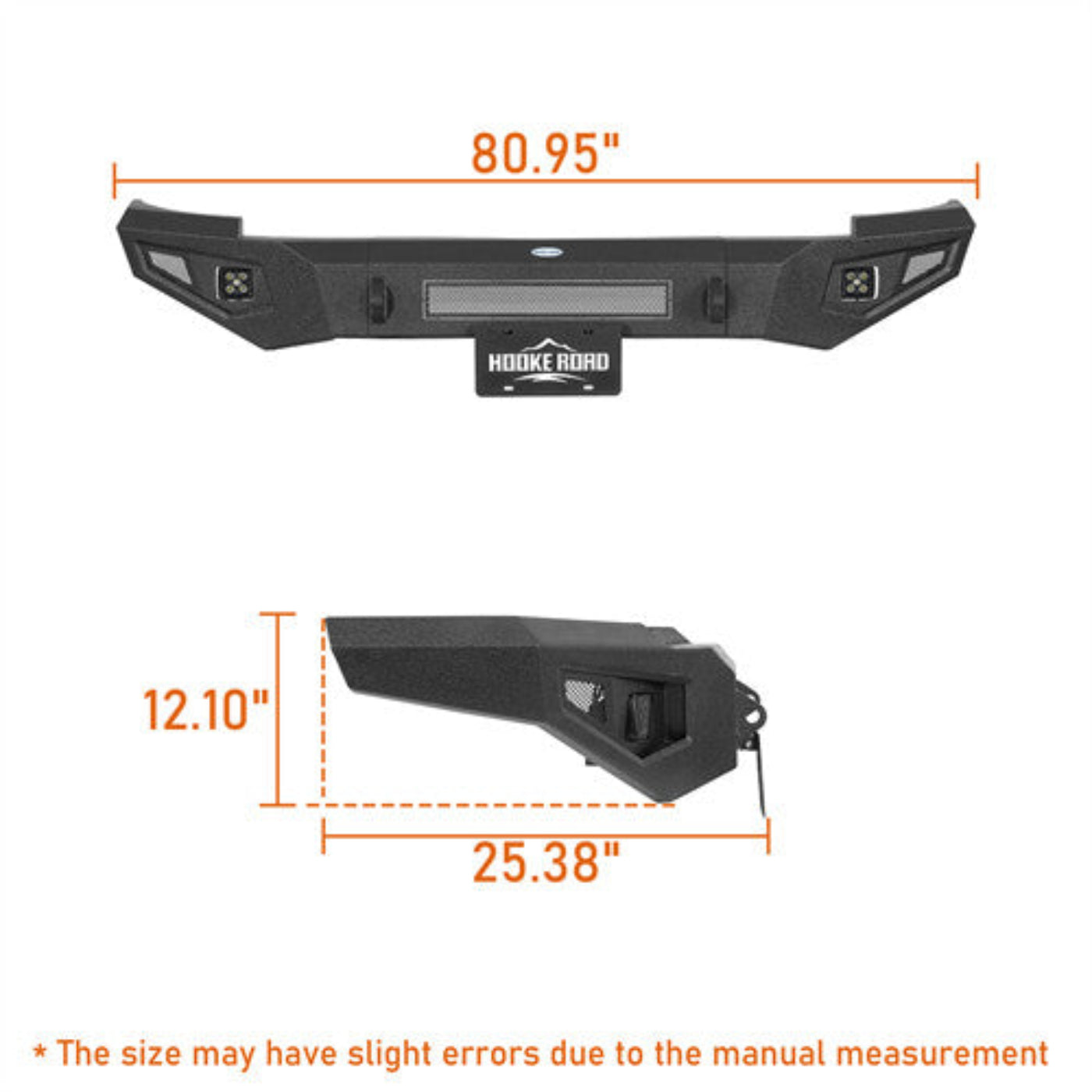 07-13 Chevy Silverado 1500 Front Bumper 2nd Generation - Hooke Road - HE.9033
