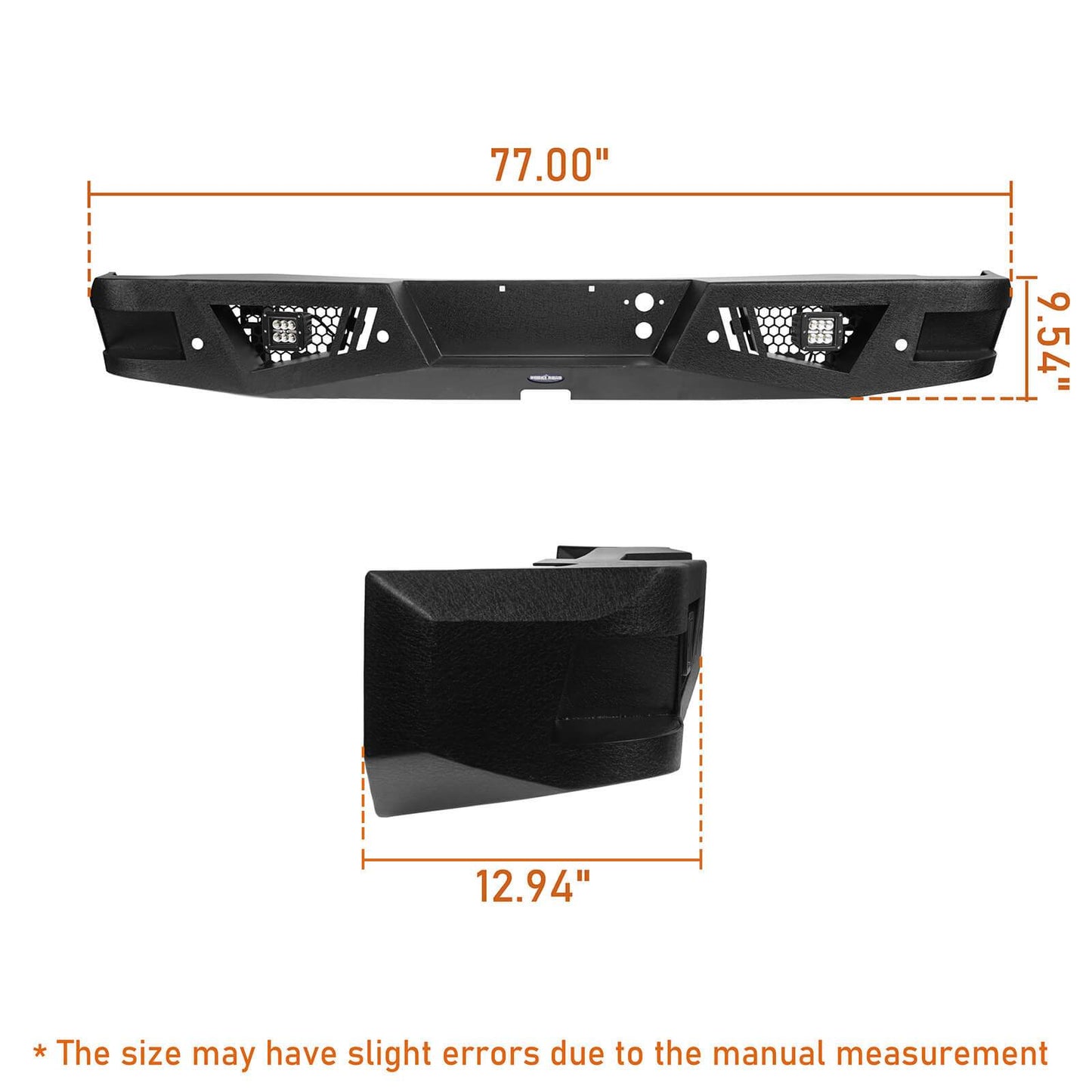 Hooke Road Chevrolet Rear Bumpers HR(07-18 Chevy Silverado 1500) - HE.9024&Z01